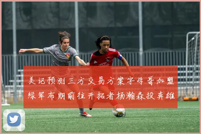 美记预测三方交易方案字母哥加盟绿军布朗前往开拓者杨瀚森投奔雄鹿